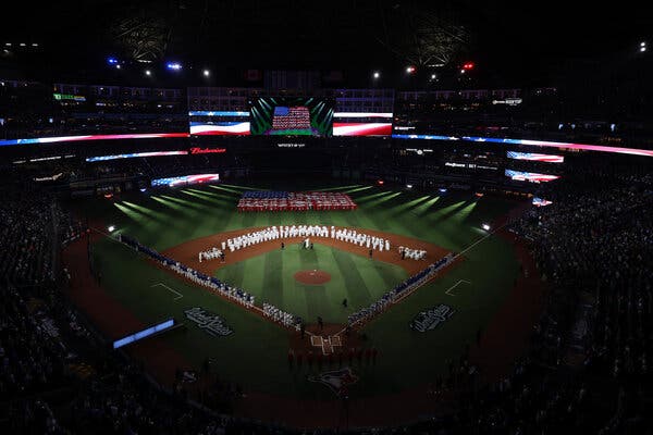 კანადა-აშშ-ის დაძაბულობა ბეისბოლის მოედანზე მსოფლიო სერიის დროს: ტორონტო ბლუ ჯეისისა და ლოს ანჯელეს დოჯერსის მატჩი